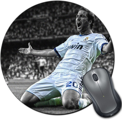 

Rangeele Inkers Eden Hazard Celebration Round Mousepad(Multicolor)