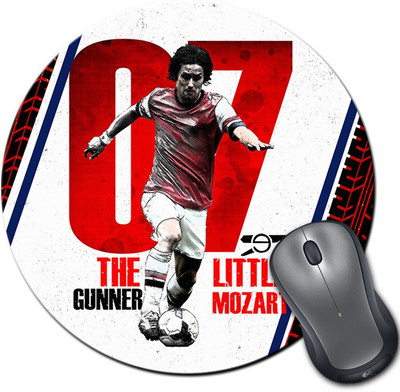 

ShopMantra Tomas Rosicky Footballer The Gunner Round Mousepad- SMMR00000196 Mousepad(Multicolor)