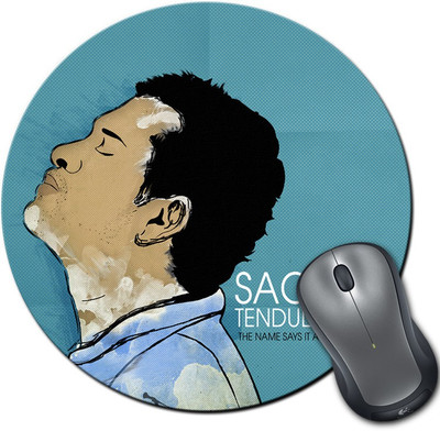 

ShopMantra Sachin Tendulkar 10 Round Mousepad- SMMR00000325 Mousepad(Multicolor)