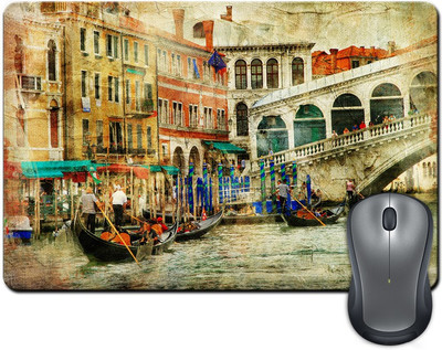 

ShopMantra Beautiful Vintage Architecture Mousepad(Multicolor)