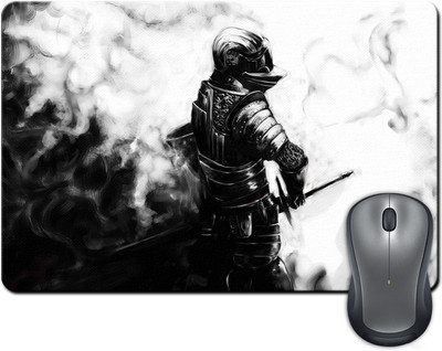 

ShopMantra Monochrome Gaming Fighter Mousepad(Multicolor)