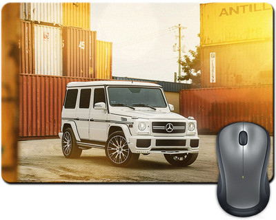 

ShopMantra White mercedes Mousepad(Multicolor)
