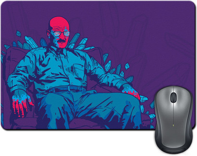 

ShopMantra Breaking Bad Walter Vector Mousepad(Multicolor)