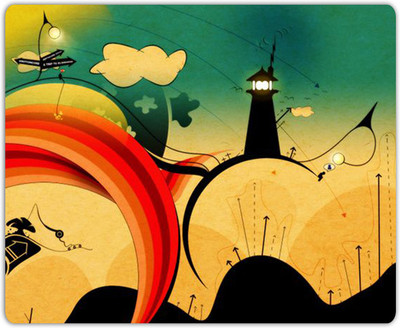 

Lovely Collection Scenery Mousepad(Multicolor)