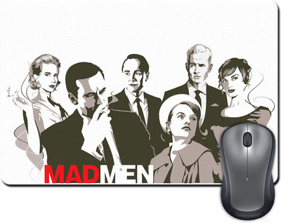 

Rangeele Inkers Mad Man Art Mousepad(Multicolor)