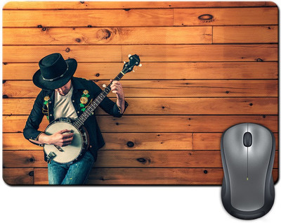 

Rangeele Inkers Guitar Men Mousepad(Multicolor)