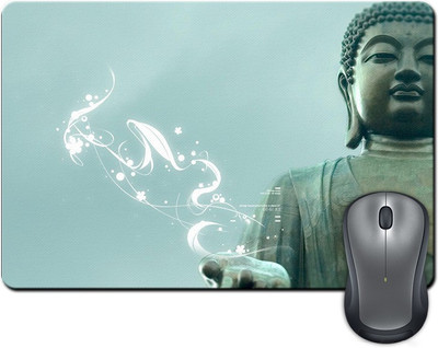 

ShopMantra Buddha Statue Mousepad(Multicolor)