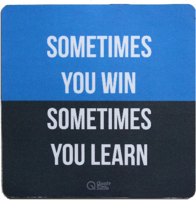 QuoteSutra sywsyl MP Mousepad Blue, Black