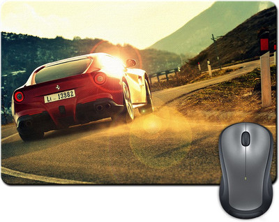 

Rangeele Inkers Ferrari Racing Car Mousepad(Multicolor)