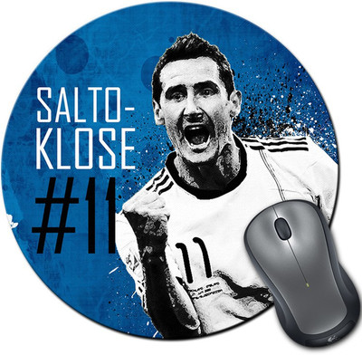 

ShopMantra Miroslav Klose Footballer Round Mousepad- SMMR00000144 Mousepad(Multicolor)