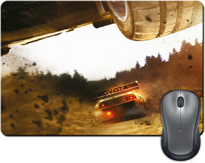 

Rangeele Inkers Car Race Games Mousepad(Multicolor)