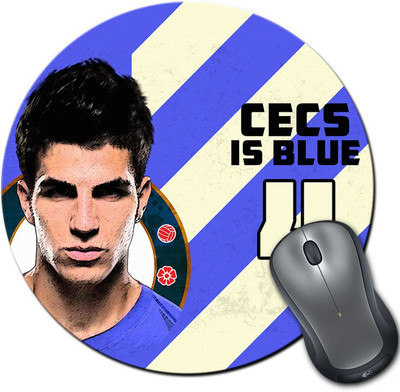 

ShopMantra CECS Fabregas Chelsea FC Round Mousepad- SMMR00000111 Mousepad(Multicolor)