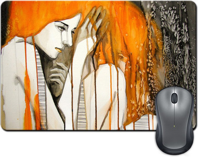 

ShopMantra Artistic Ladies Painting Mousepad(Multicolor)