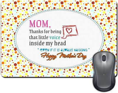 

ShopMantra Happy Mother's Day -SMFP00002244 Mousepad(Multicolor)