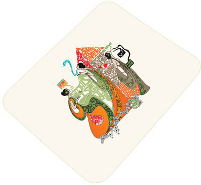 

Clapcart India Designer Printed MP-192 Mousepad(Multicolor)