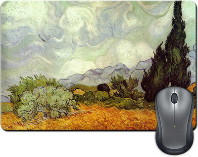 

ShopMantra Field Oil Paint Mousepad(Multicolor)