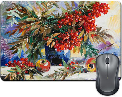 

ShopMantra Flower & Fruits Composition Mousepad(Multicolor)