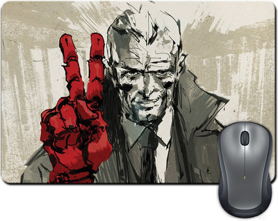

ShopMantra Red Hand Video Gaming Character Mousepad(Multicolor)