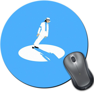 

Rangeele Inkers Micheal Jackson Minimal Pose Round Mousepad(Multicolor)