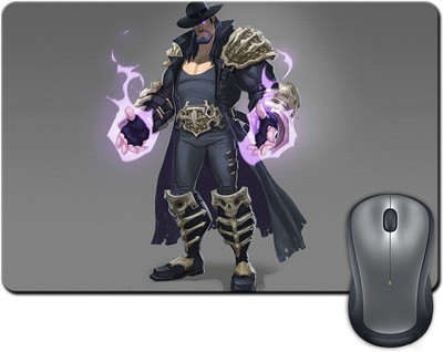 

Rangeele Inkers Undertaker Black Magic Mousepad(Multicolor)