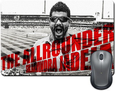 

ShopMantra Ravindra Jadeja Allrounder Mousepad(Multicolor)