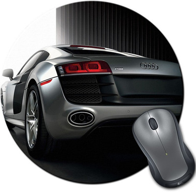 

Rangeele Inkers Audi Stylish Round Mousepad(Multicolor)