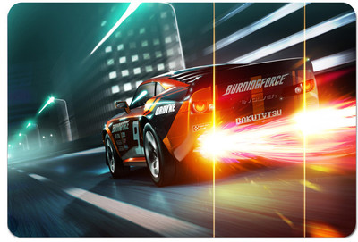 

Shopmillions Ridge Racer Mousepad(Multicolor)