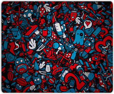 

Lovely Collection Illustration Mousepad(Multicolor)