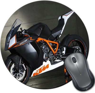 

Rangeele Inkers Ktm Stylish Bike Round Mousepad(Multicolor)