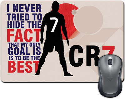 

ShopMantra CR7 Ronaldo Portugal Football Mousepad(Multicolor)