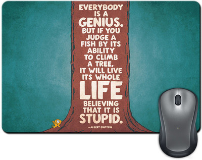 

ShopMantra Motivational Quote-Smmp00000360 Mousepad(Multicolor)
