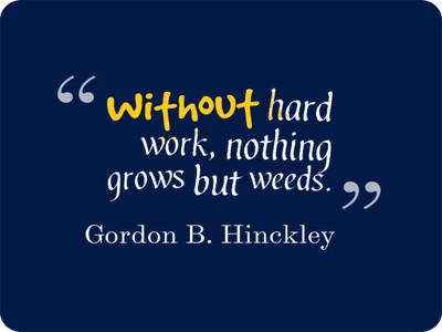 

SYL Gorden V Hinckley Quotes Mousepad(Multicolor)