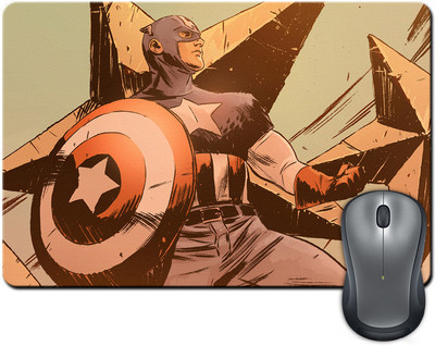 

ShopMantra Captain america Mousepad(Multicolor)