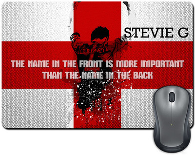 

ShopMantra Steven Gerrard England Football Mousepad(Multicolor)