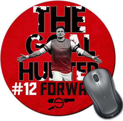 

ShopMantra Olivier Giroud Footballer Round Mousepad- SMMR00000166 Mousepad(Multicolor)