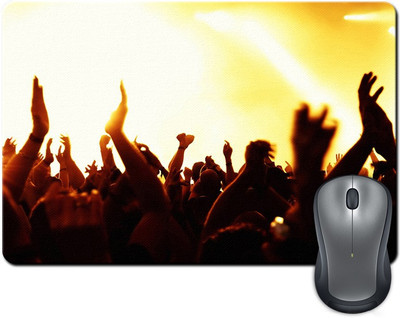 

Rangeele Inkers Rock Concert Mousepad(Multicolor)