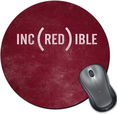 

Rangeele Inkers Inc(Red)Ible Round Mousepad(Multicolor)