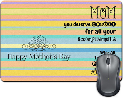 

ShopMantra Happy Mother's Day -SMFP00002245 Mousepad(Multicolor)