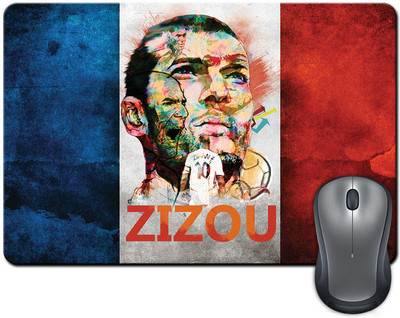 

ShopMantra Zizou Zidane France Football Mousepad(Multicolor)