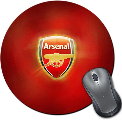 

Rangeele Inkers Arsenal Fc Shield Logo Round Mousepad(Multicolor)