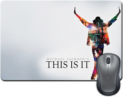 

Rangeele Inkers Michael Jackson This Is It Mousepad(Multicolor)