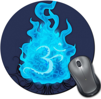 

Rangeele Inkers Om Is Shiva Round Mousepad(Multicolor)