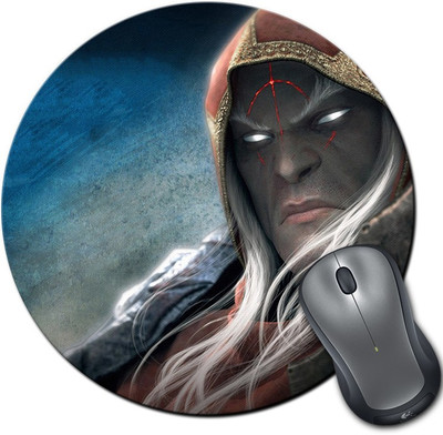 

Rangeele Inkers Darksiders Wrath Of War Art Work Round Mousepad(Multicolor)