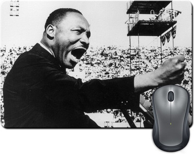 

Rangeele Inkers Nartin Luther King Speech Mousepad(Multicolor)