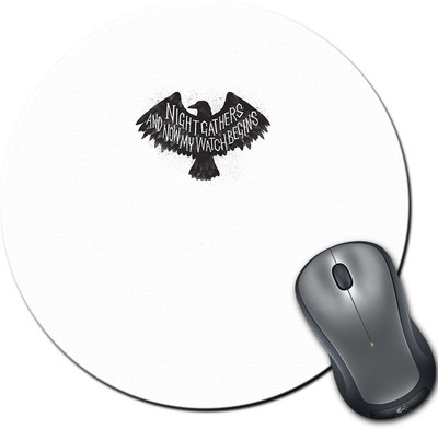 

Rangeele Inkers Night Catchers Got Round Mousepad(Multicolor)