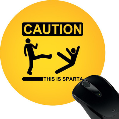 

Huppme Sparta Mousepad(Black)