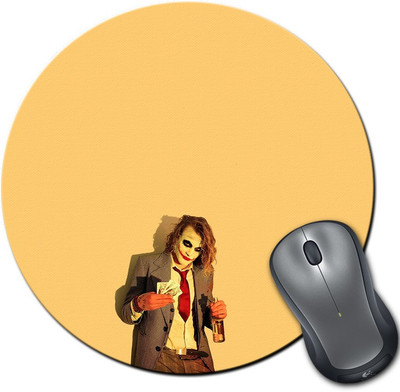 

Rangeele Inkers Joker Round Mousepad(Multicolor)