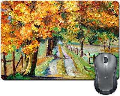 

ShopMantra Oil Paint Nature Mousepad(Multicolor)