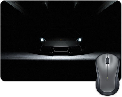 

Rangeele Inkers Stylish Black Car Mousepad(Multicolor)