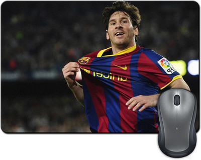 

Rangeele Inkers Messi Barcelona Legends Mousepad(Multicolor)